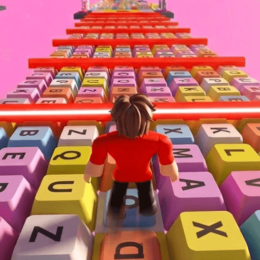 ⌨Keyboard ASMR OBBY🎧 Roblox game stats
