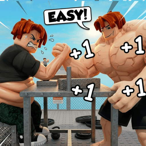 [💪]+1 Muscle to Arm Wrestle Roblox gameplay screenshot