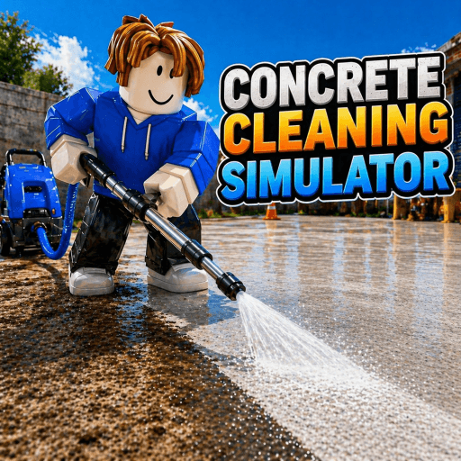 [UPD] Concrete Cleaning Simulator 💦 Roblox gameplay screenshot