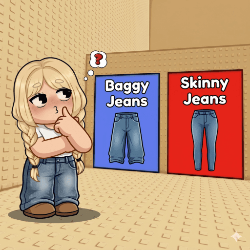 Would You Rather: Fashion Tower 👚 Roblox gameplay screenshot