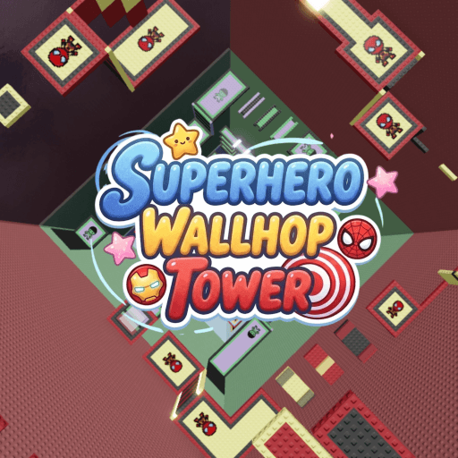 [NEW] Superhero Wallhop Tower Roblox game thumbnail