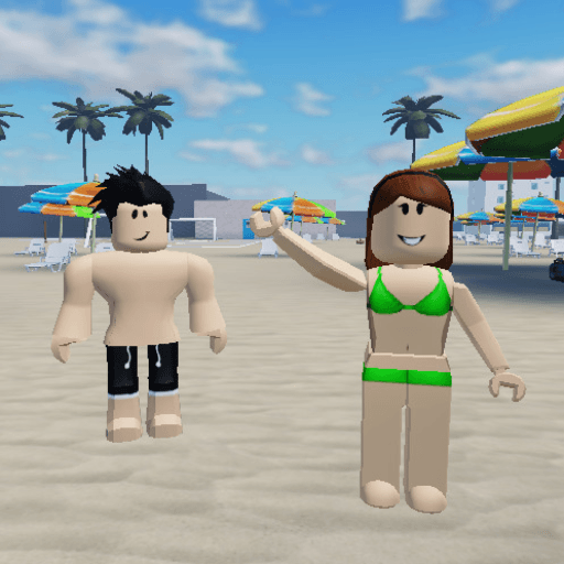 [EXTENDED BEACH] Tropical Beach BR [RP] Roblox gameplay screenshot