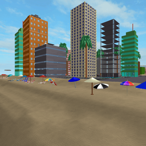 Earthquake and tsunami! (Beach added) Roblox gameplay screenshot