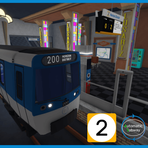 Automatic Subway - Line 2 Roblox game stats