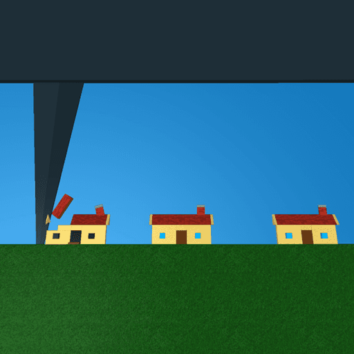 Tornado simulator single player Roblox gameplay screenshot