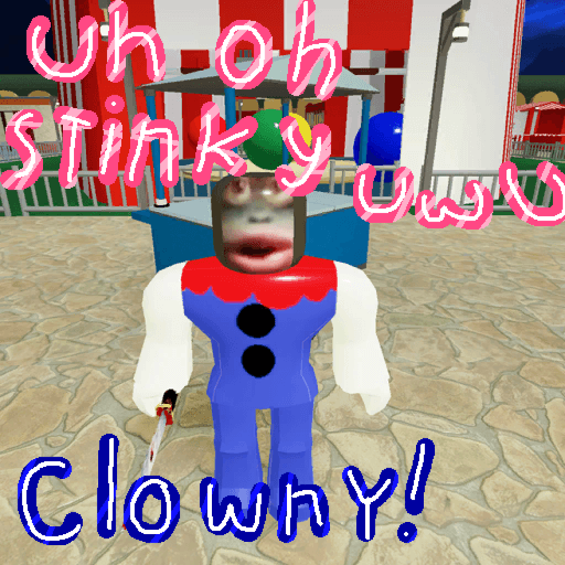 Survive Piggy Clowny is say uh oh stinky Roblox gameplay screenshot