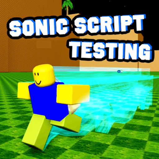Sonic Simulator Script Testing Roblox gameplay screenshot