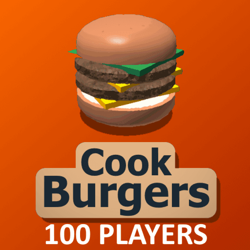 Cook Burgers, but with 100 players Roblox gameplay screenshot