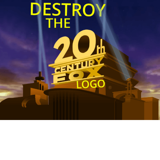 destroy ZO th century fox logo Roblox game thumbnail