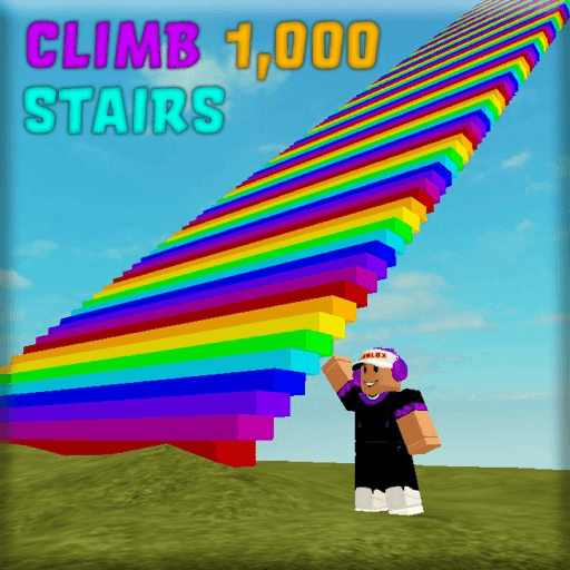 Climb 1,000 Stairs Roblox gameplay screenshot