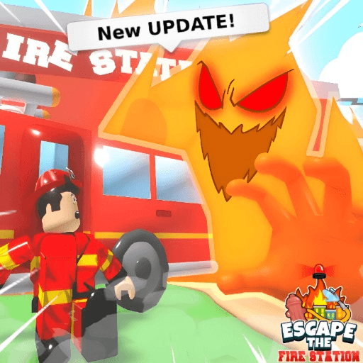 🔥 Escape The Fire Station Obby! (NEW UPDATE!) Roblox gameplay screenshot