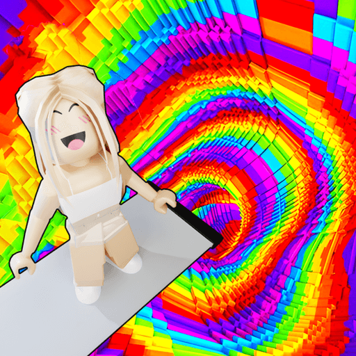 Splashy Studio — top game: 🌈 Fall 99999 Rainbow Spiral! Parkour Obby