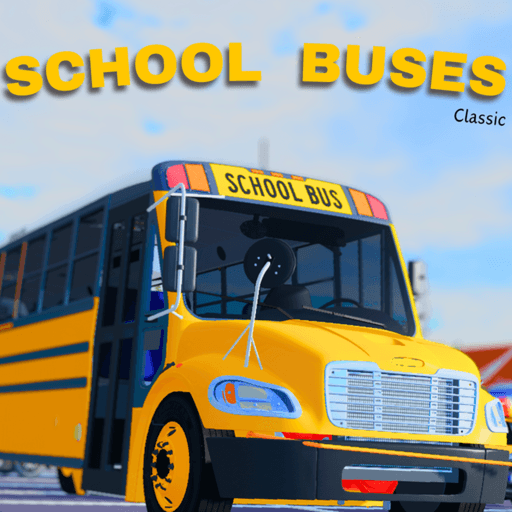 School Buses (Classic) Roblox game thumbnail