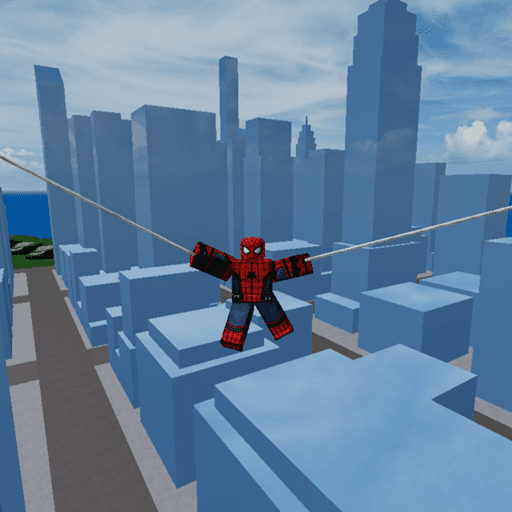 Marvel and DC Super Heroes Roblox gameplay screenshot