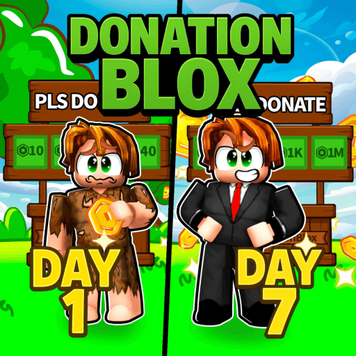  DonationBlox 💸 (Donation Game)  Roblox game thumbnail
