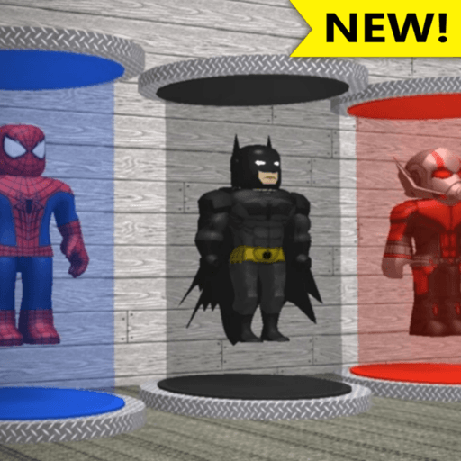 Super Hero Tycoon Roblox game thumbnail
