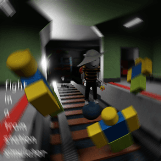 fight in a train station simulator game 🚆 Roblox game thumbnail
