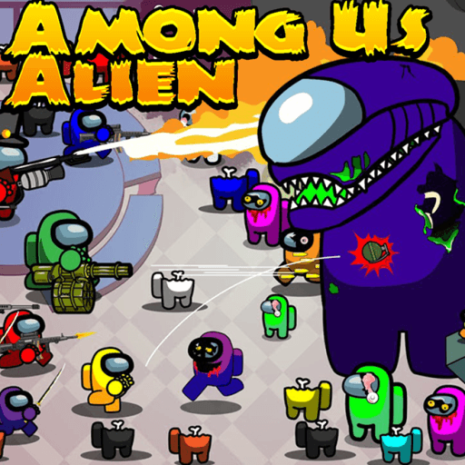 👽Alien Among Us👽Zombies Attack Roblox gameplay screenshot
