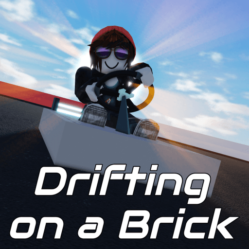 Drifting on a Brick 🧱🏎️ Roblox game thumbnail