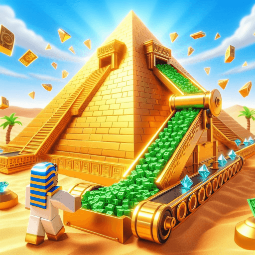 Mega Pyramid Tycoon! Roblox game stats