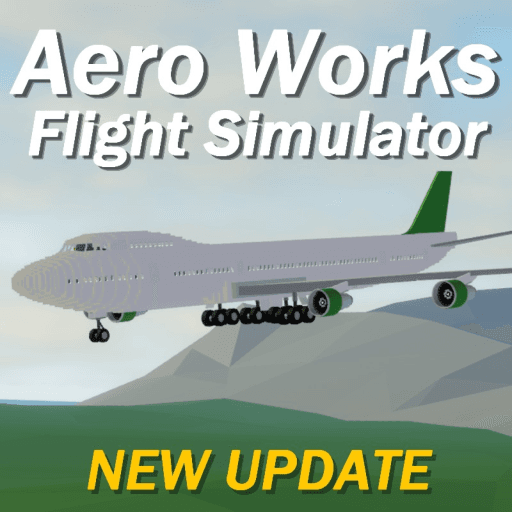 Aero Works Flight Simulator Roblox game thumbnail