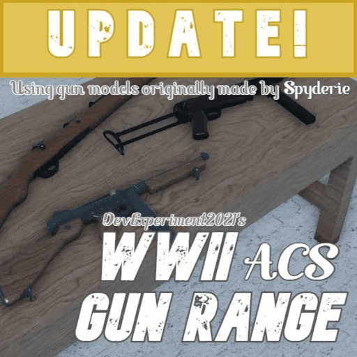 (Zombies!) WWII ACS GUN RANGE Roblox game thumbnail