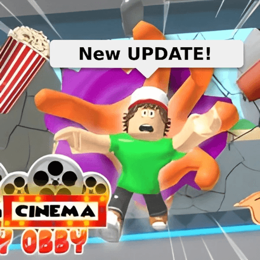 🎥 Escape The Cinema Obby! (NEW UPDATE!) Roblox gameplay screenshot