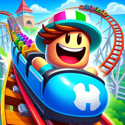🎢 Theme Park Tycoon Roblox game thumbnail