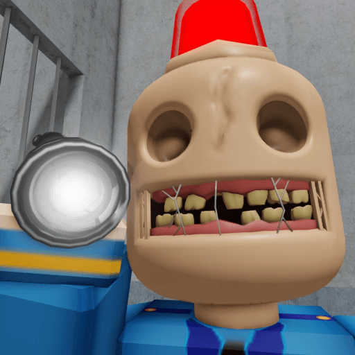SIREN COP'S PRISON! (SCARY OBBY) Roblox gameplay screenshot