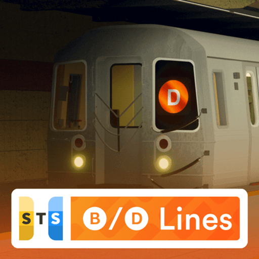 Subway Train Simulator: B/D Lines Roblox gameplay screenshot
