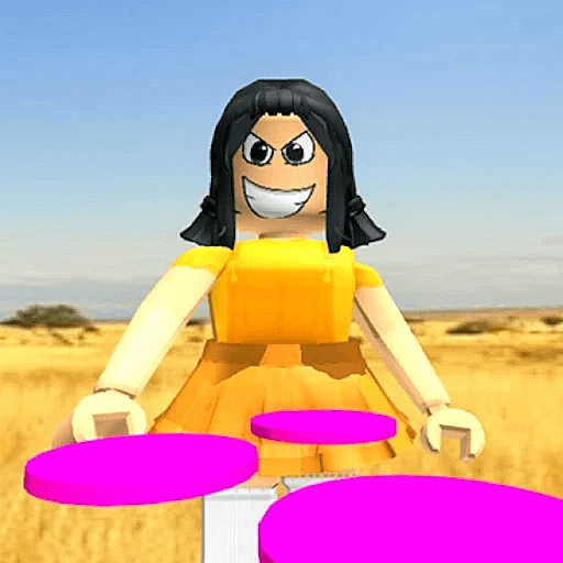SQUID GAME Red Light, Green Light Parkour Obby Roblox game thumbnail