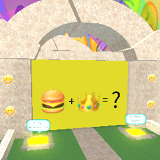 Guess the Emoji Roblox gameplay screenshot