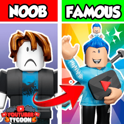 Youtuber Tycoon! [Vehicles]  Roblox game thumbnail