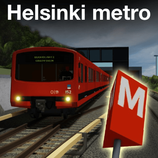 Helsinki metro simulator 2 Roblox game thumbnail