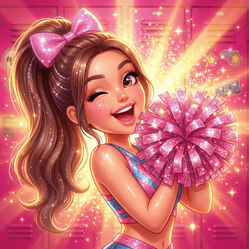 🎀 Beverly Hills Gymnastics Cheer RP 💖  Roblox game thumbnail