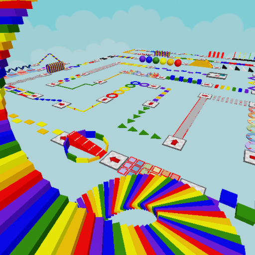 Really Easy Obby! 🌈 Roblox game thumbnail
