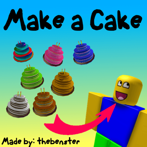 ★Make a Cake And Feed the Giant Noob★ Roblox game thumbnail