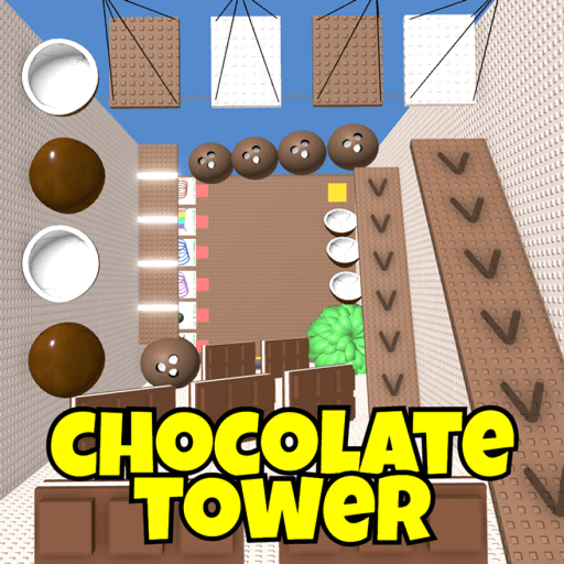 Chocolate Tower🍫 [UPDATED] Roblox game thumbnail