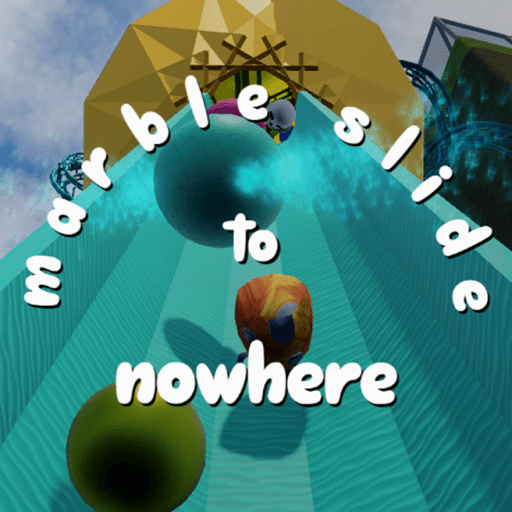 marble slide to nowhere Roblox game thumbnail