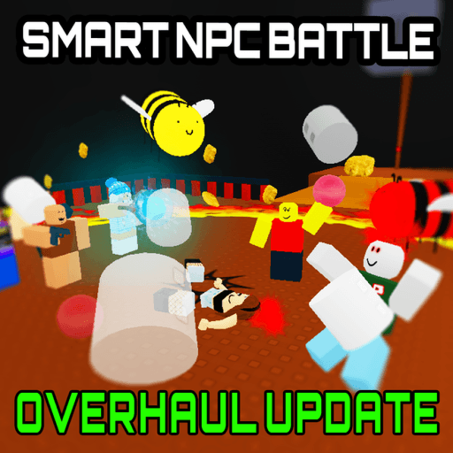 Smart NPC Battle Simulator Roblox game thumbnail