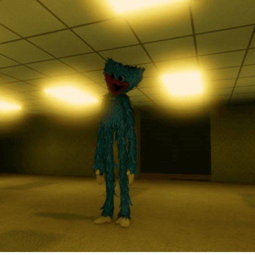 The Backrooms But With Huggy Wuggy Roblox game thumbnail