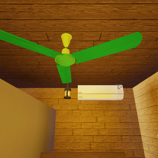 ceiling fan house air conditioner Roblox gameplay screenshot