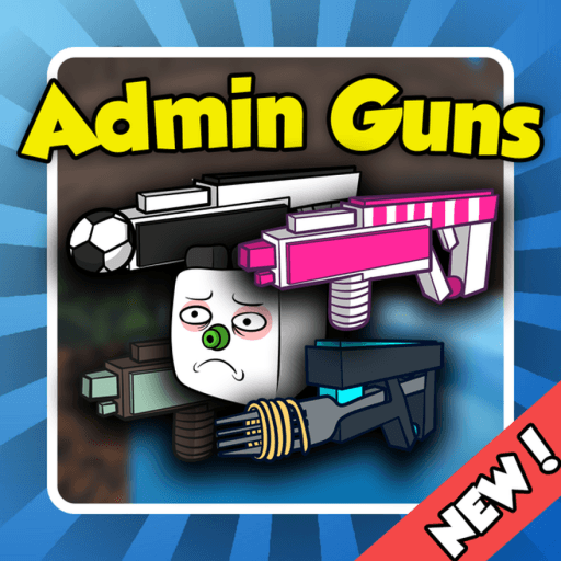 Admin guns! (100) Roblox game thumbnail