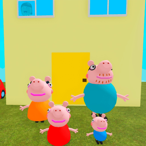 🏃Survive & Escape The Family Pig House Roblox game thumbnail
