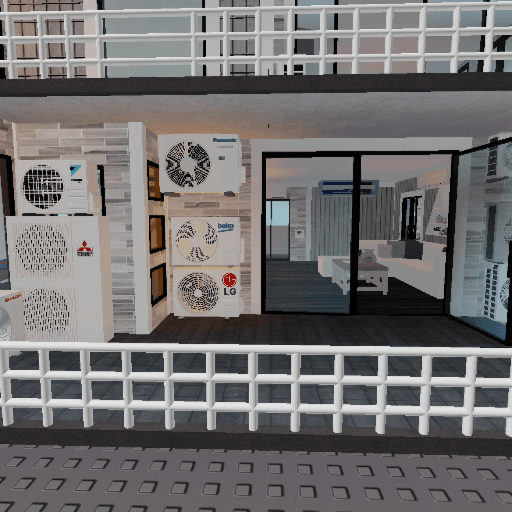 air conditioner house ceiling fan Roblox game thumbnail