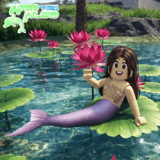 Mako Island : Ocean World 🏝️RP (New Tails) Roblox game thumbnail