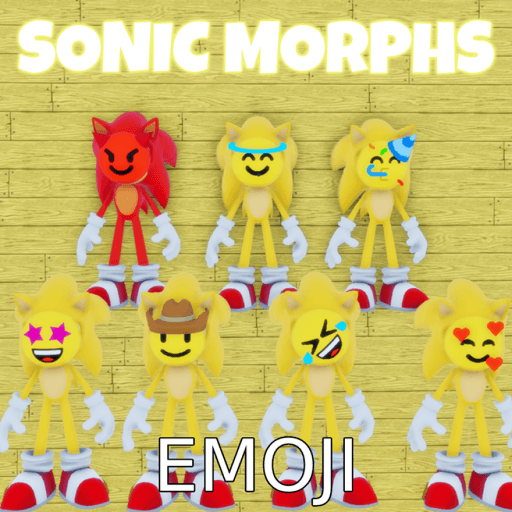 🤩EMOJIS🎉Find The Sonic Morphs [173] Roblox game stats