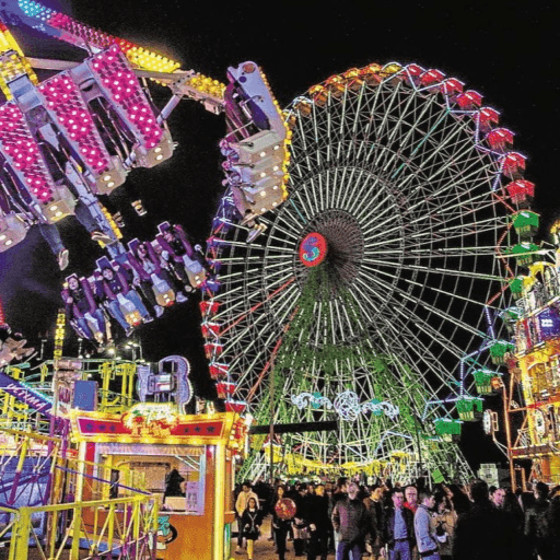 FUN FAIR! (NEW RIDES) Roblox gameplay screenshot