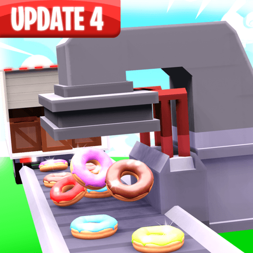 Donut Factory Tycoon 🍩  Roblox game thumbnail
