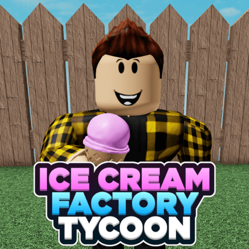 Ice Cream Factory Tycoon Roblox gameplay screenshot